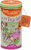 Bag Ladies Tea Tea for Teacher Tin, 25 Teabags of English Breakfast Tea