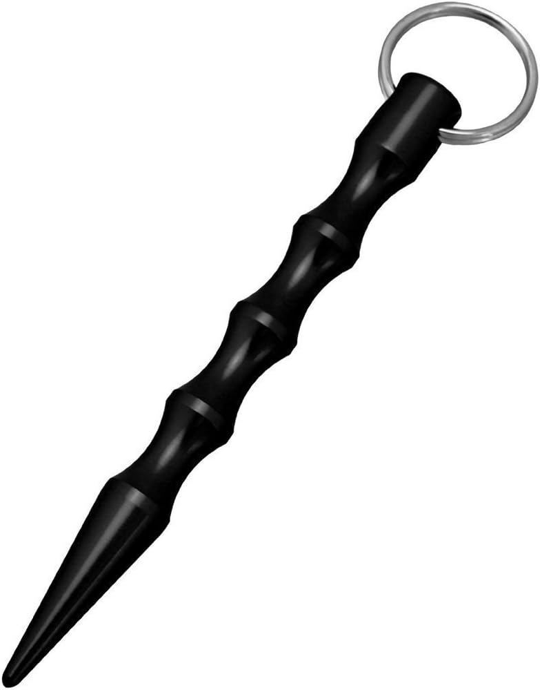 FuzzyGreen Survive Keychain, Premium Aluminum Alloy Portable Pressure Self Defense Tool Keychain Stick Keyring with Pressure Tip for Safety Women Ladies Defence and Girls