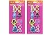 Party Favors Dreamworks Trolls 8pk Shaped Eraser on Card-2 Pack