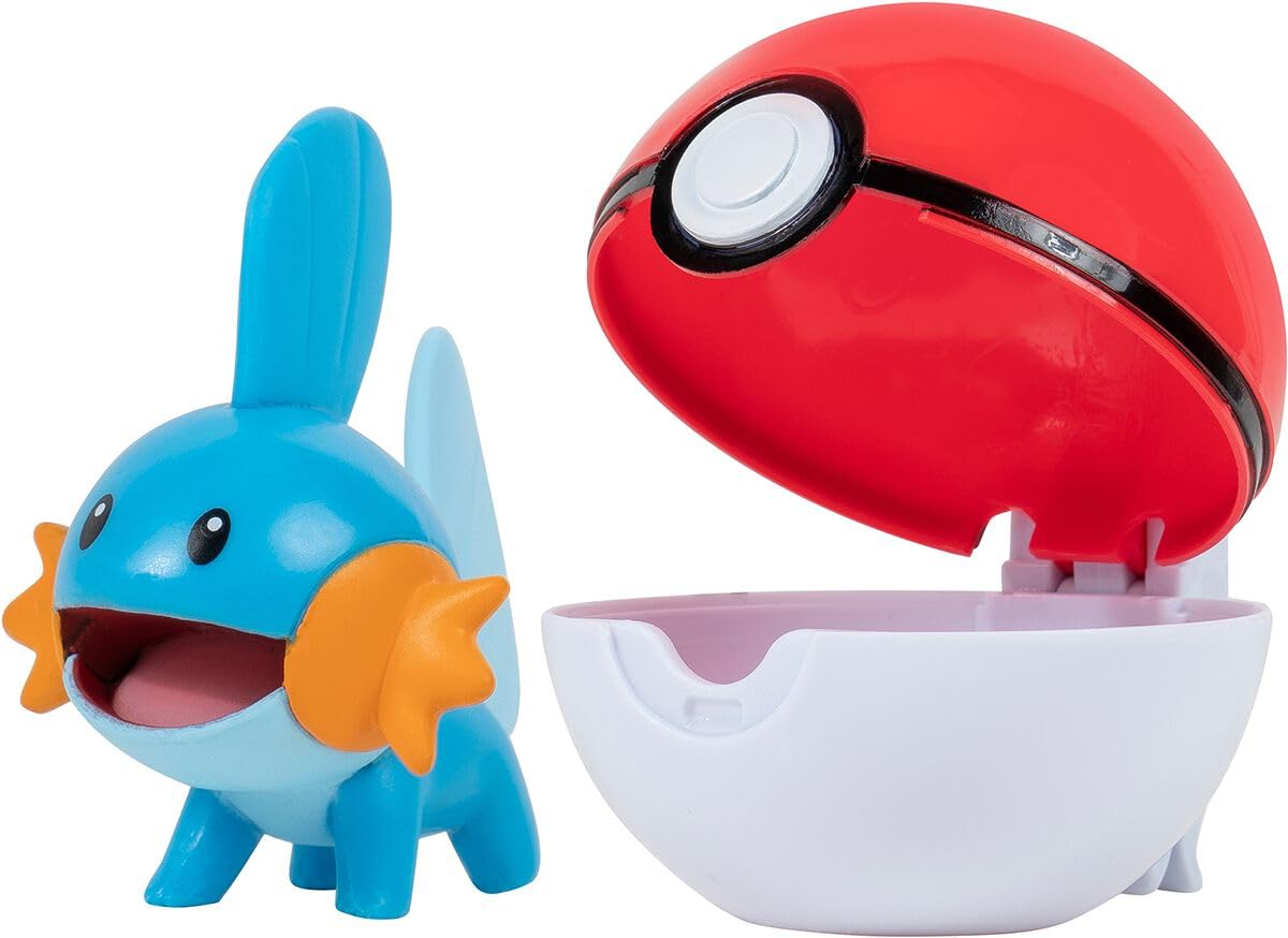 Pokemon Clip 'N Go Mudkip & Poké Ball