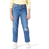 Signature by Levi Strauss & Co. Gold Girls High Rise Ankle Straight Jeans