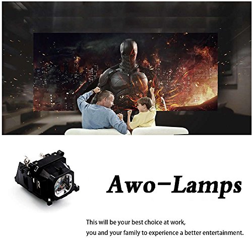 AWO 23040047 Premium Projector Replacement Lamp with Housing For EIKI LC-WAU200 LC-WNS3200 LC-XNS3100 LC-XNS2600