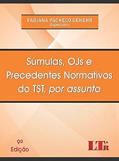 Livro Súmulas, OJS e Precedentes Normativos do TST, por Assunto