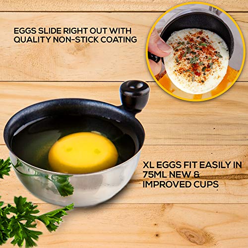 3 Eggssentials+Poached+Egg+Maker+Stainless
