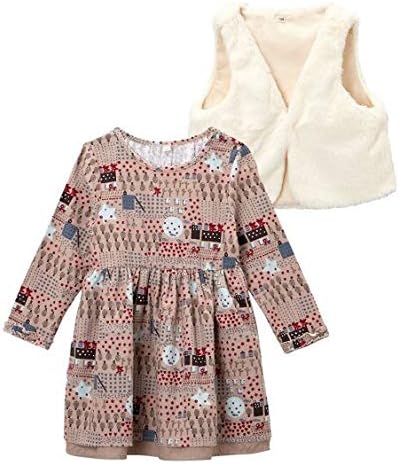 Amazon Nissen ニッセン 2点セット ボア ベスト コーデュロイ ワンピース 女の子 子供服 ジュニア服 キッズ 女の子 ベージュ系 1 セット組 ワンピース チュニック 通販