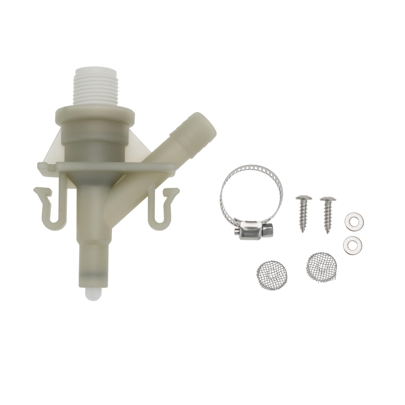 SG Store 1 Set Plastic Water Valve Kit 385311641 Compatible with Dometic 300 310 320 Series Compatible with Sealand Pedal-Flush Toilets Repair RV Marine Toilet Replacement