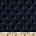Minky Cuddle Dimple Dot Navy Fabric By The Yard