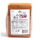 Organic Red Aka Miso Paste Aged 6 Months by Namikura Miso Co. (2.2 pound)