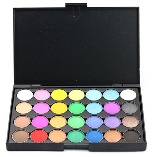 CMrtew Eye Shadow 28 Colors Eyeshadow Eye Shadow Palette Colors Makeup Kit Eye Color Palette Makeup Palette Matte and Shimmer Highly Pigmented Professional Cosmetic (B) - Thumbnail 4
