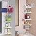 New Bathroom Bathtub Shower Caddy Holder Corner Rack Shelf Organizer Accessory