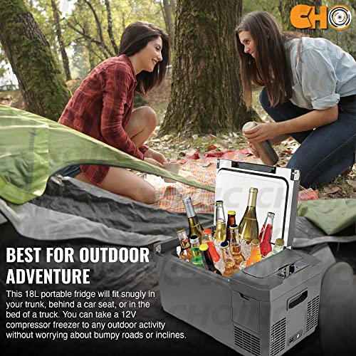 cho Portable Freezer Cooler AC/DC Compressor Refrigerator Fridge for