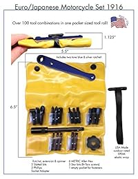 Chapman 1916  peo japonés indio motorycle Herramienta & Repair Tools Set