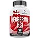 EBYSU Berberine HCl - 90 Vegan Capsules - 500mg Supplement – Botanical Compound to Support Healthy Blood Sugar Levels, Immune System, Digestion & Weight Management – 45 Day Supply