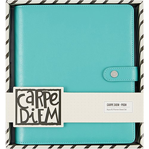 Carpe Diem 4930 Aqua Posh A5 Planner Boxed Set
