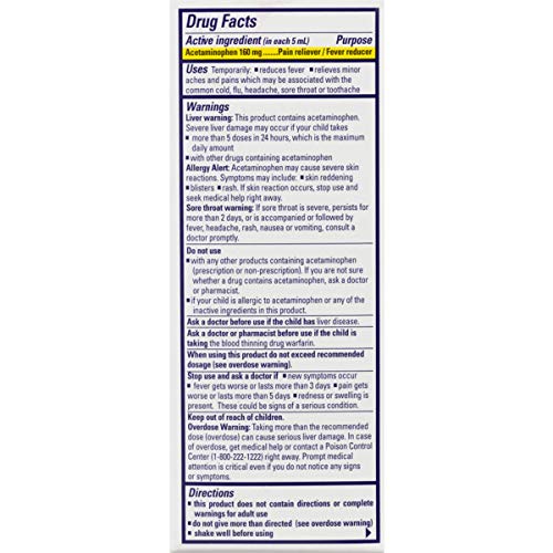 Little Remedies Children's Fever & Pain Reliever, Ages 2 to 11, Grape