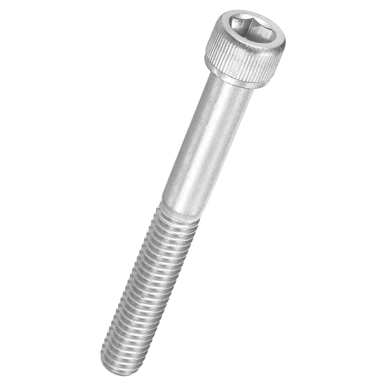 Kozelo 5pcs Socket Head Cap Screws - [3/8"-16 x 3"] UNC 304 Stainless Steel Allen Socket Drive for Electrical Motor 3D Printing Fan Engine Replacement Use, Silver — image 1
