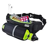 Peak Gear Walking Belt - Water Bottle Fanny Pack for Hiking, Jogging or the Gym. Conveniently Stay Active While Keeping Hands Free - Fits Most Smartphones and Drink Bottles