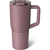 BrüMate Müv - 25oz 100% Leak Proof Insulated Coffee Mug with Handle & Lid - Stainless Steel Coffee Travel Mug - Double Walled Coffee Cup (Rose Taupe)