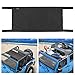 Seven Sparta Car Roof Hammock for Jeep Wrangler YJ, TJ, JK & JKU 1987-2018 4-Door and 2-Door, Waterproof Car Bed Rest Hammock (drak Black)