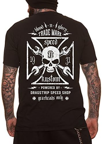 Dragatrip Clothing Gearhead Mens Hotrod T`Shirt