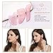 Rose Quartz Gua Sha Facial Tool Set by Esmee | 3 in 1 Premium Guasha Kit | 100% Real Rose Quartz Crystal | Anti-aging Beauty Therapy for Massage and Skin Rejuvenation (rose quartz)