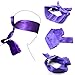HOT TIME 2 Pack Soft Sleeping Eye Mask Satin Eyes Mask Blindfold Silk Comfortable Smooth 150 cm