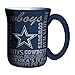 NFL Dallas Cowboys Sculpted Spirit Mug, 17-ounce, Blue