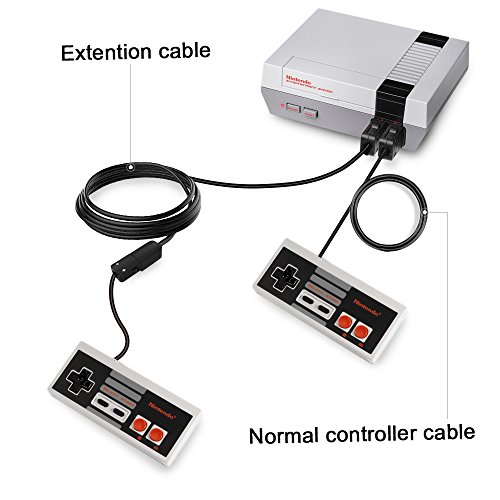 6amLifestyle Mini Controller Extension Cable 10ft 2 Pack Power Cord