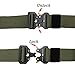 KingMoore Men&women's Tactical Belt Heavy Duty Webbing Belt Adjustable Military Style Nylon Belts with Metal Buckle