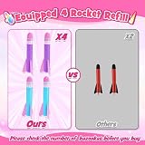 HappyGoLucky Rocket Toy Launcher for Kids 3-12 Foam Rockets 50 ft view 4