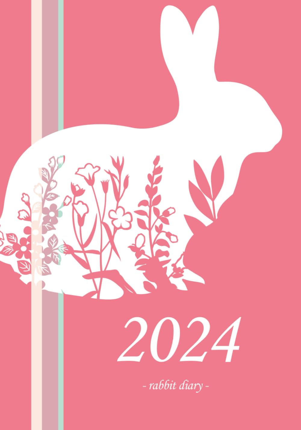 Rabbit Diary 2024: 2024 Rabbit Diary with a week to view, with sections for 'Priorities' and 'To Do' lists, Annual Planner pages for 2023, 2024 and ... is 7 by 10 inches. From our animal range.