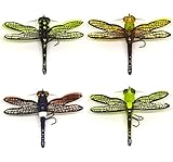 Popper Fishing Bait Lure Life-like Dragonfly Floating Fly Fishing Flies NEW