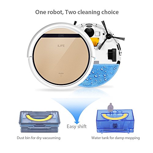 2 ILIFE+Robot+Vacuum+Cleaner+Water