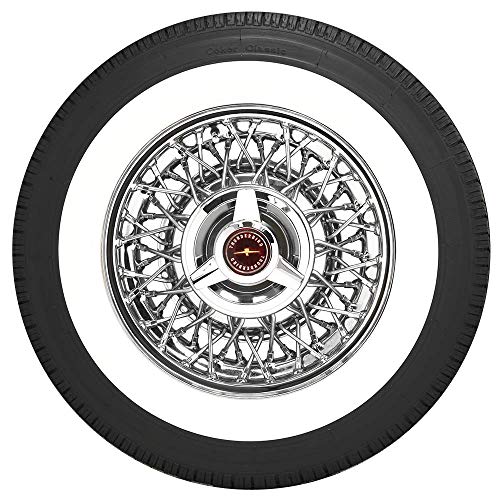 Coker Tire 587050 Coker Classic 2 1/2 Inch Whitewall 215/75R15