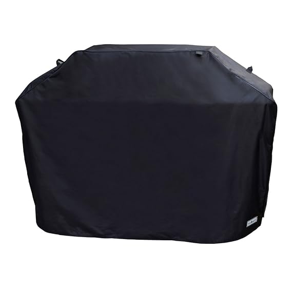 Patio Armor TRI005886 Premium Grill Cover, 80Inch Mega XL, Black Outdoor Grill