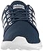 adidas NEO Women's Cloudfoam Qt Racer w Running Shoe, Mystery Blue/White/Glow Orange, 9 M US
