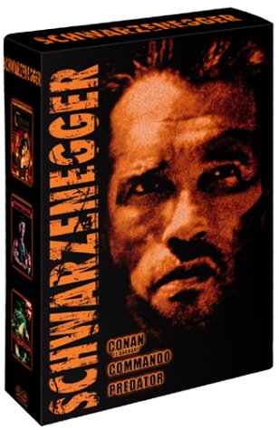 Coffret Schwarzenegger - Commando + Conan Le Barbare + Predator