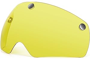 VICTGOAL Detachable Magnetic Bike Helmet Goggles Visor Especially Deisgned for VG110/VG112 Bicycle Helmet