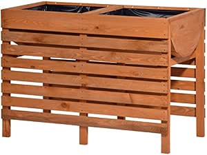 dobar 58150e - Macetero Decorativo (Doble bancal, Incluye película ...
