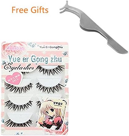 New 5 Pair Thick Crisscross Long False Eyelashes Fake Eye Lashes Voluminous Makeup + Free Gift Remover Clip
