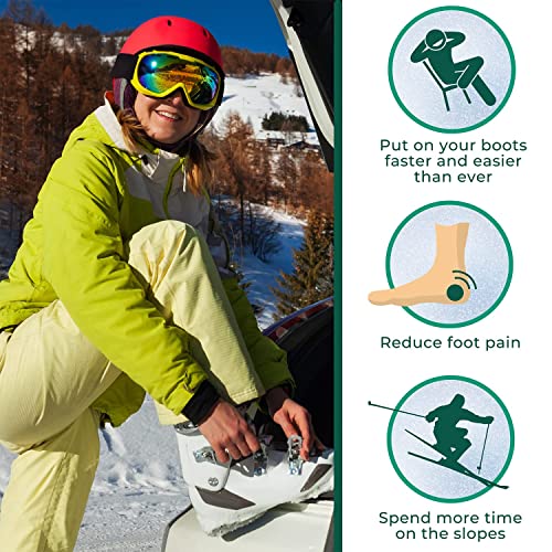 Ski Boot Horn Tallest Ski Boot Horn, Shoe Horn for Ski and Snowboard