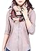 Warm Women Blanket Scarf Oversized Tassel Tartan Wrap Shawl Plaid Cozy Checked Pashmina