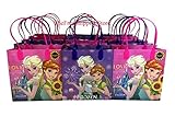 Disney Frozen Fever Party Favor Gift Goodie Bag - 12 Pieces