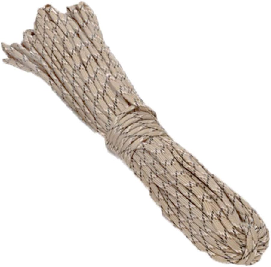 25/50/100FT 550 LB Tent Buckle Clothesline Camping Outdoor Tools Hiking Paracord Lanyard 7 Strand Cord Parachute Rope