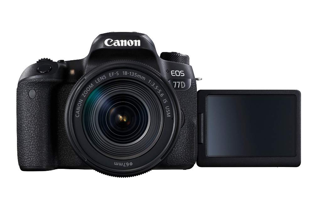 Canon EOS 77D - Cámara réflex de 24.2 MP (vídeo Full HD, WiFi ...