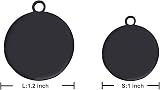 EDS G Dog Tags for Pets Engraved UK Personalised Stainless Steel Dog ID Tag view 3