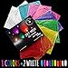 Chinese Lanterns 20-Pack Multi-Color, Fully Assembled and Fuel Cell Attached is 100% Biodegradable, New Designed Sky Lantern with Gift Box Coral Entertainments for Any Occasion. (Multi-Color)