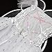 Girls Princess Fairy Wings Tutu Long Dress Birthday Party Costume Halloween, White 7-9 Year