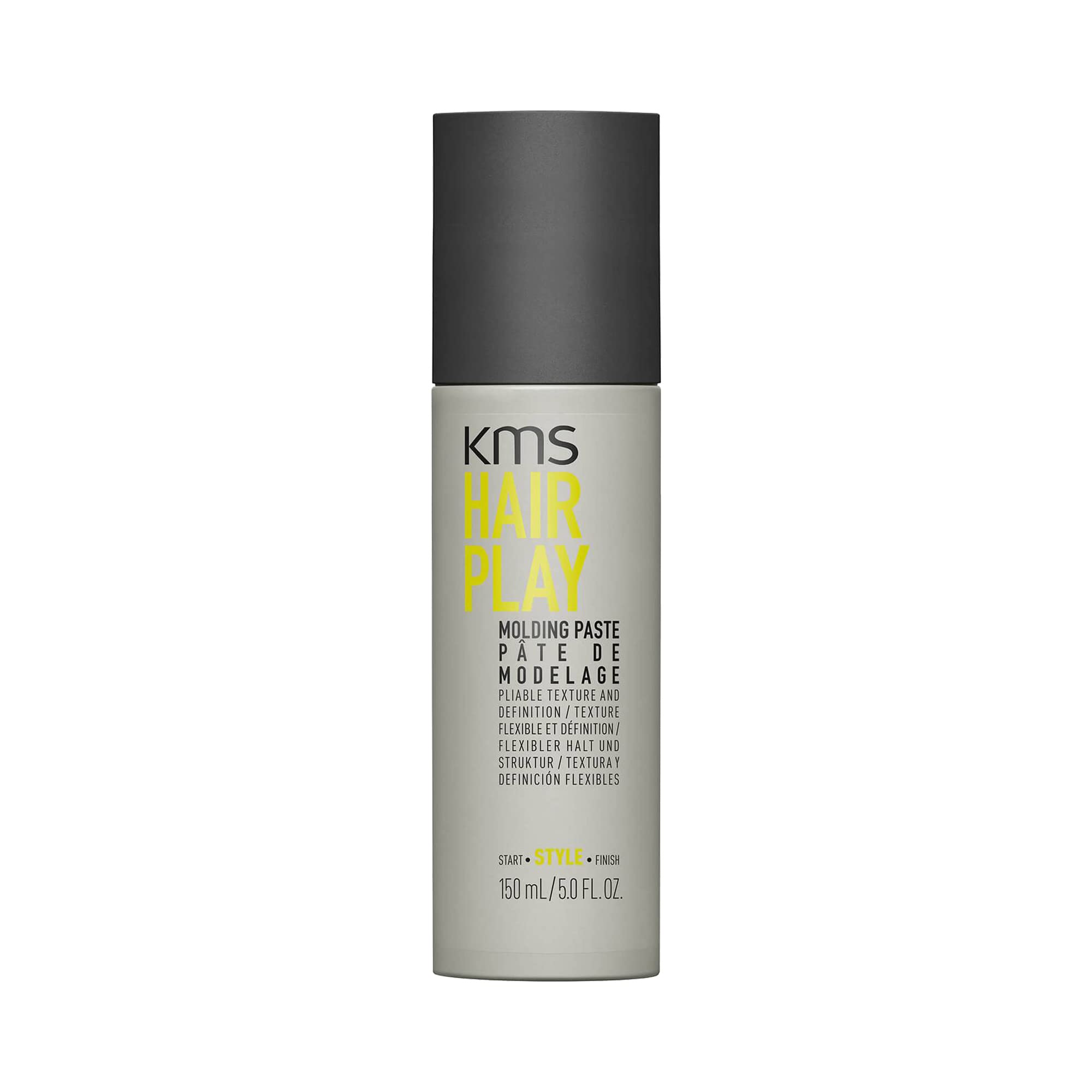 KMS HairPlay Molding Paste, For All Hair Types, Texture & Natural Hold, Vegan & PETA Approved, 150ml