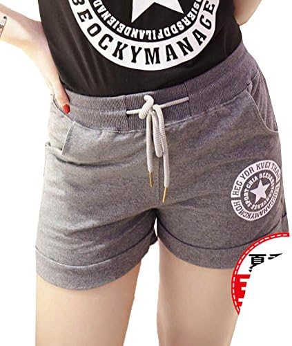 Blinlina Women's Active Cotton Loose Casual Running Sport Yoga Shorts Pants